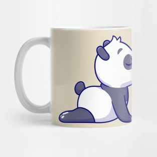 Cute Panda Stretching Yoga Cartoon Mug